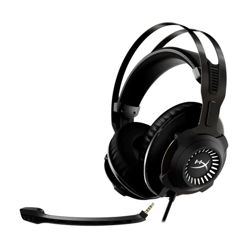 HyperX Cloud Revolver Gaming Headset with HyperX 7.1 Surround Sound OPEN BOX Signature Memory Foam, Premium Leatherette - Image 4