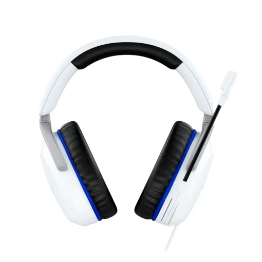 HyperX Cloud Stinger 2 Gaming Headset for PlayStation 5 and 4 OPEN BOX Signature Comfort, Adjustable Headband, Wired White - Image 6