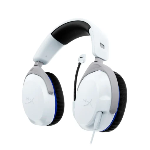 HyperX Cloud Stinger 2 Gaming Headset for PlayStation 5 and 4 OPEN BOX Signature Comfort, Adjustable Headband, Wired White - Image 2