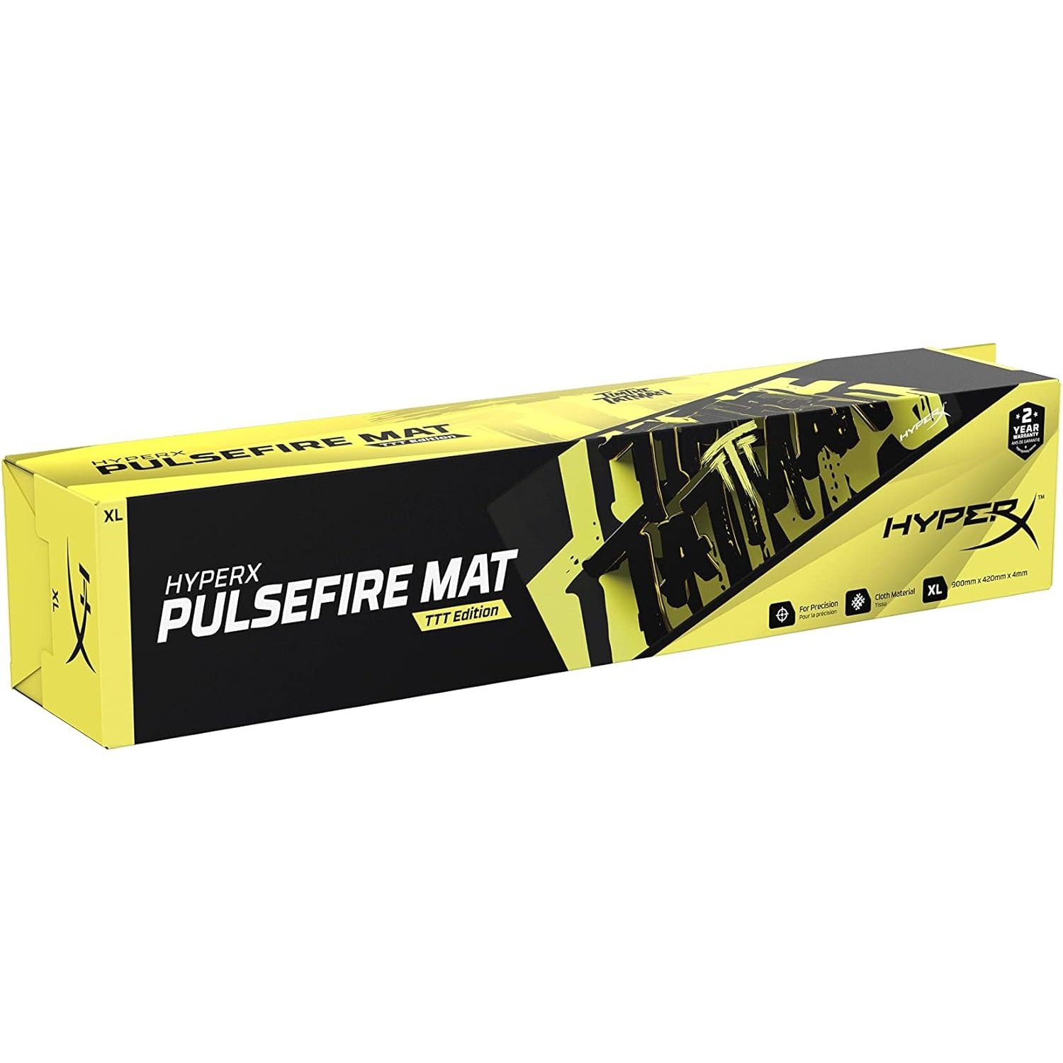 HyperX Pulsefire Mat XL TTT Edition Gaming Mouse Pad TimTheTatMan Edition Precise Cloth Surface Anti-fray Flush Stitching OPEN BOX NEW 8 HyperX Pulsefire Mat XL TTT