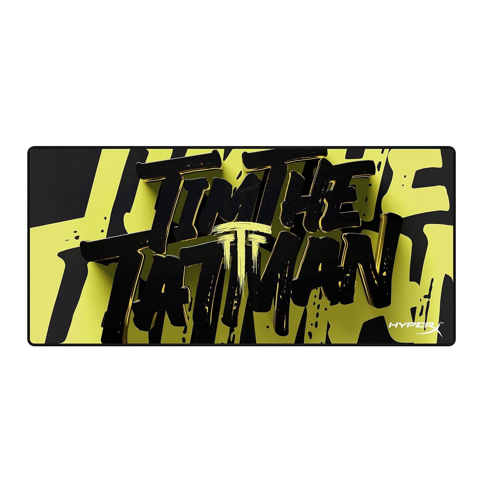 HyperX Pulsefire Mat XL TTT Edition Gaming Mouse Pad TimTheTatMan Edition Precise Cloth Surface Anti-fray Flush Stitching OPEN BOX NEW 1 HyperX Pulsefire Mat XL TTT