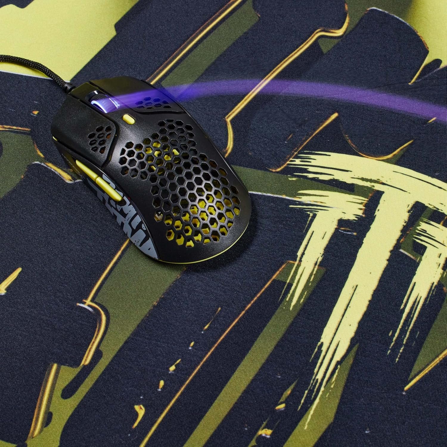 HyperX Pulsefire Mat XL TTT Edition Gaming Mouse Pad TimTheTatMan Edition Precise Cloth Surface Anti-fray Flush Stitching OPEN BOX NEW 4 HyperX Pulsefire Mat XL TTT Edition Gaming Mouse Pad TimTheTatMan Edition Precise Cloth Surface Anti-fray Flush Stitching OPEN BOX NEW - Image 4